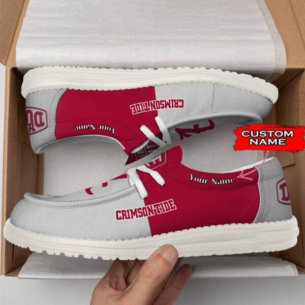 Tubopro Alabama Crimson Tide Personalized Hey Dude Shoes For Men And Women - Image 3