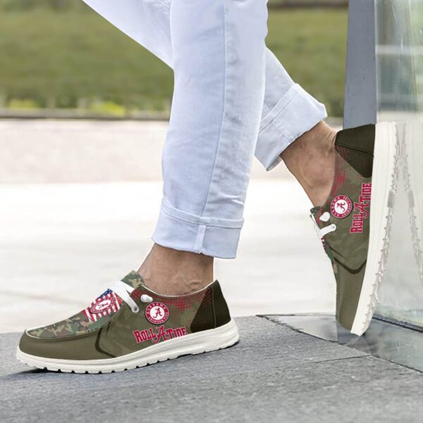 Tubopro Alabama Crimson Tide Personalized Hey Dude Shoes For Men And Women - Image 4