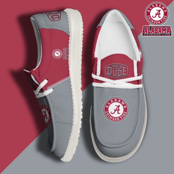 Tubopro Alabama Crimson Tide Personalized Hey Dude Shoes For Men And Women