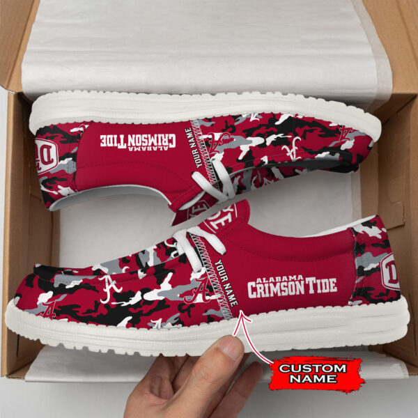 Tubopro Alabama Crimson Tide Personalized Hey Dude Shoes For Men And Women - Image 2