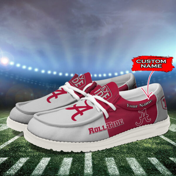 Tubopro Alabama Crimson Tide Personalized Hey Dude Shoes For Men And Women - Image 3