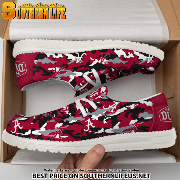 Tubopro Alabama Crimson Tide Personalized Hey Dude Shoes For Men And Women - Image 4