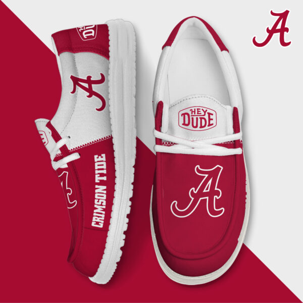 Tubopro Alabama Crimson Tide Personalized Hey Dude Shoes For Men And Women