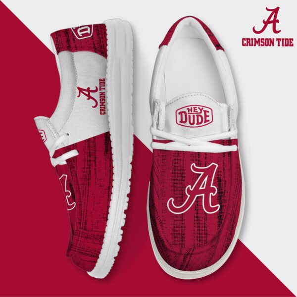 Tubopro Alabama Crimson Tide Personalized Hey Dude Shoes For Men And Women
