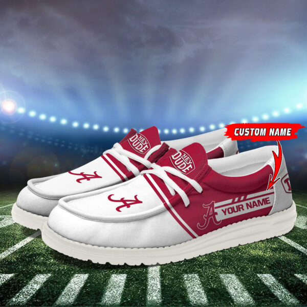 Tubopro Alabama Crimson Tide Personalized Hey Dude Shoes For Men And Women - Image 3
