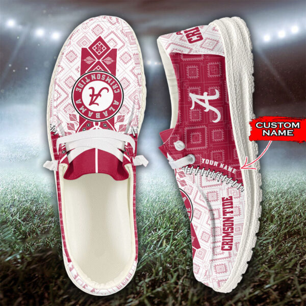 Tubopro Alabama Crimson Tide Personalized Hey Dude Shoes For Men And Women - Image 4
