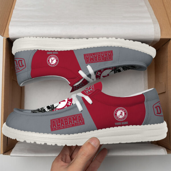 Tubopro Alabama Crimson Tide Personalized Hey Dude Shoes For Men And Women - Image 3