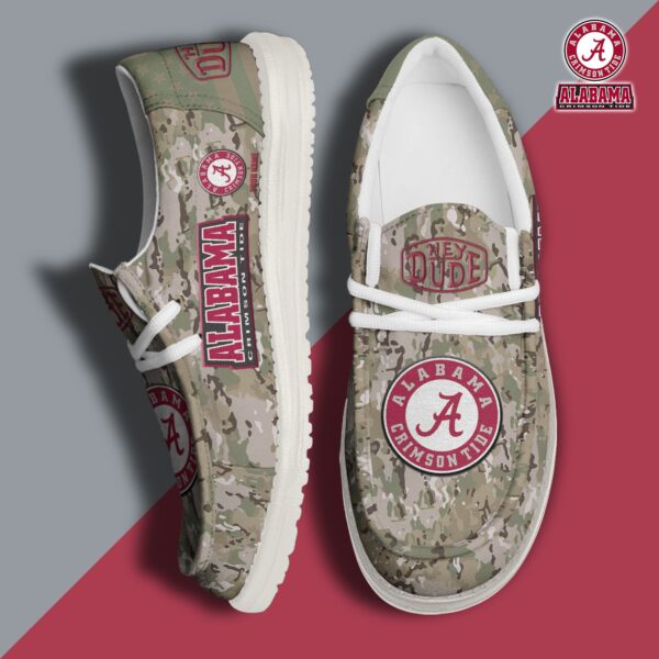 Tubopro Alabama Crimson Tide Personalized Hey Dude Shoes For Men And Women