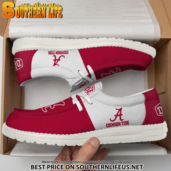 Tubopro Alabama Crimson Tide Personalized Hey Dude Shoes For Men And Women - Image 3