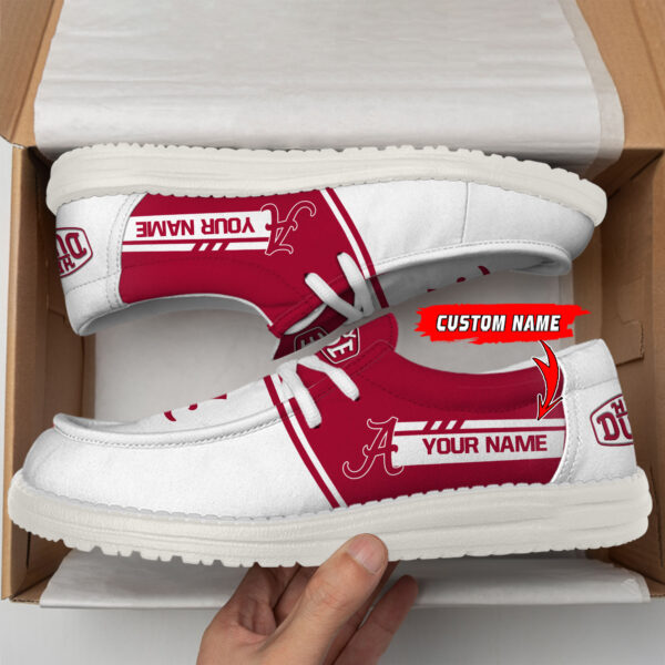 Tubopro Alabama Crimson Tide Personalized Hey Dude Shoes For Men And Women - Image 2