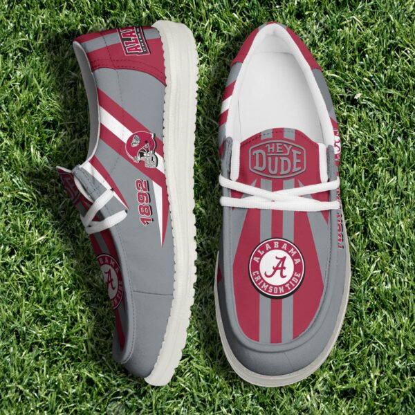 Tubopro Alabama Crimson Tide Personalized Hey Dude Shoes For Men And Women
