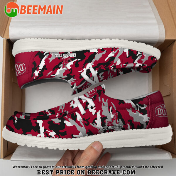 Tubopro Alabama Crimson Tide Personalized Hey Dude Shoes For Men And Women - Image 4