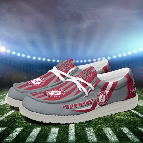 Tubopro Alabama Crimson Tide Personalized Hey Dude Shoes For Men And Women - Image 3