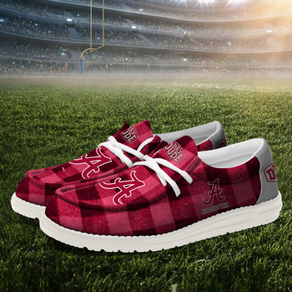 Tubopro Alabama Crimson Tide Personalized Hey Dude Shoes For Men And Women - Image 3
