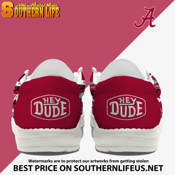 Tubopro Alabama Crimson Tide Personalized Hey Dude Shoes For Men And Women - Image 3