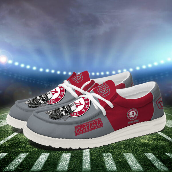 Tubopro Alabama Crimson Tide Personalized Hey Dude Shoes For Men And Women - Image 2