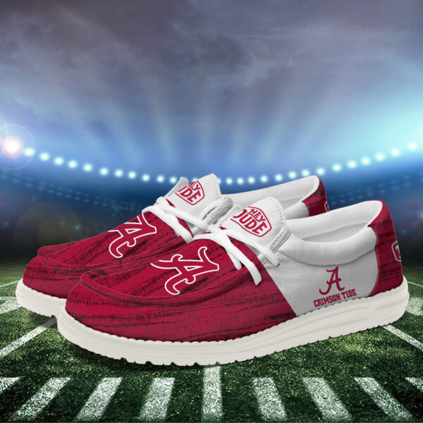 Tubopro Alabama Crimson Tide Personalized Hey Dude Shoes For Men And Women - Image 3