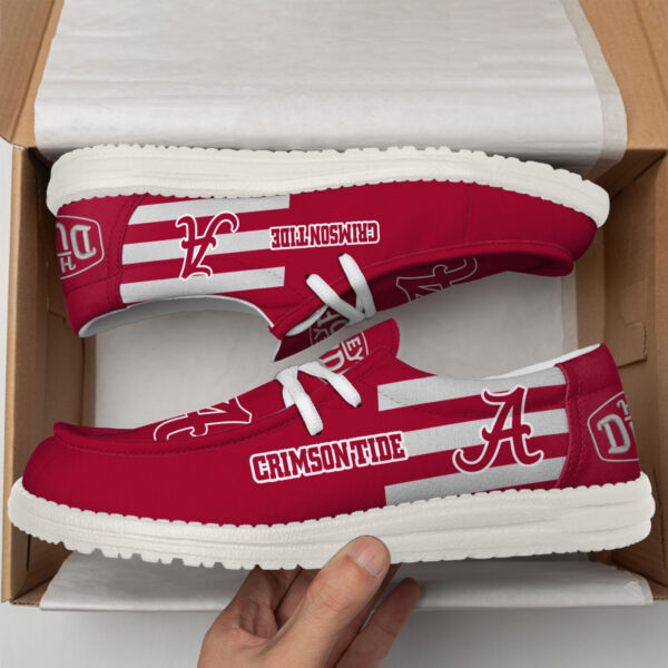 Tubopro Alabama Crimson Tide Personalized Hey Dude Shoes For Men And Women - Image 3