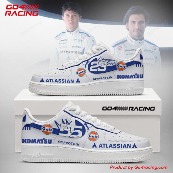 Tubopro Alex Albon x los Sainz  Williams Air Low-Top Sneakers Shoes For Men And Women