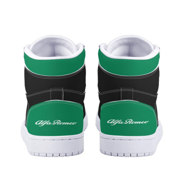 Tubopro Alfa Romeo AJ1 High Sneakers Shoes For Men And Women - Image 4