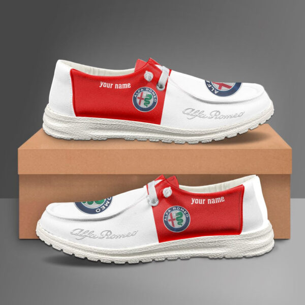 Tubopro Alfa Romeo Personalized Hey Dude Shoes For Men And Women - Image 2