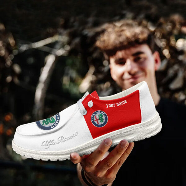 Tubopro Alfa Romeo Personalized Hey Dude Shoes For Men And Women - Image 3