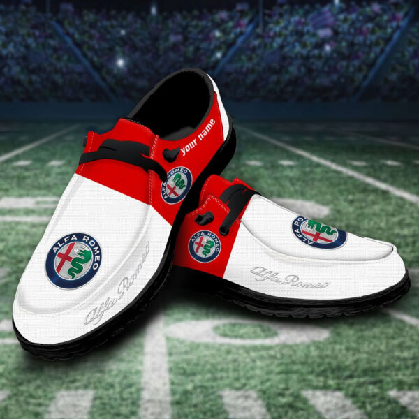 Tubopro Alfa Romeo Personalized Hey Dude Shoes For Men And Women - Image 4