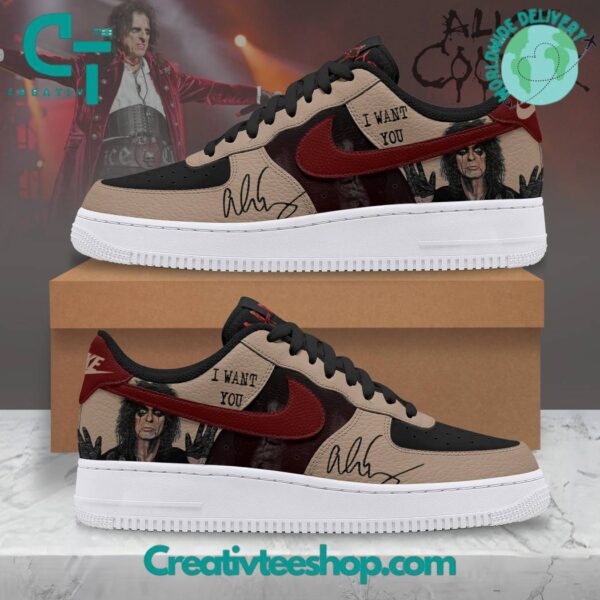 Tubopro Alice Cooper Air Low-Top Sneakers Shoes For Men And Women