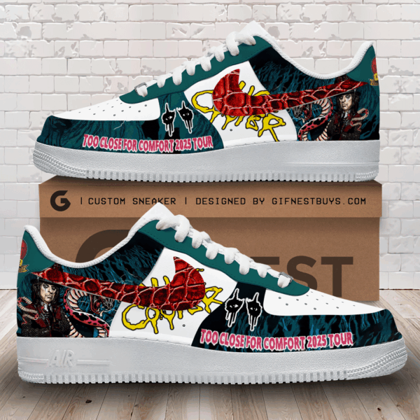 Tubopro Alice Cooper Air Low-Top Sneakers Shoes For Men And Women