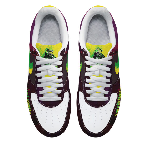 Tubopro Alice Cooper Air Low-Top Sneakers Shoes For Men And Women - Image 4