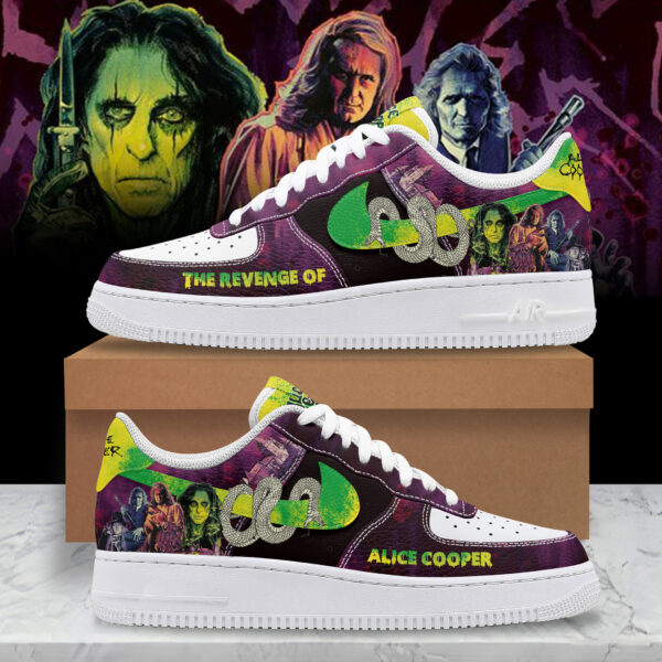 Tubopro Alice Cooper Air Low-Top Sneakers Shoes For Men And Women