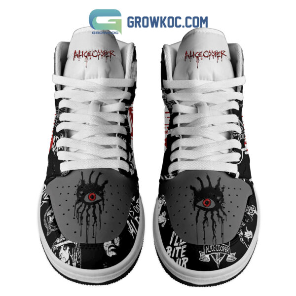 Tubopro Alice Cooper AJ1 High Sneakers Shoes For Men And Women - Image 2