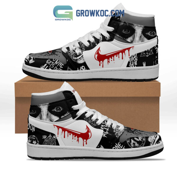 Tubopro Alice Cooper AJ1 High Sneakers Shoes For Men And Women