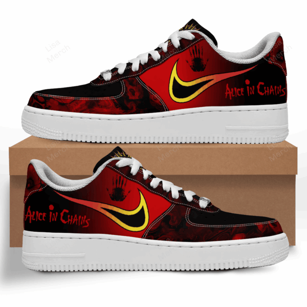Tubopro Alice In Chains Air Low-Top Sneakers Shoes For Men And Women - Image 5