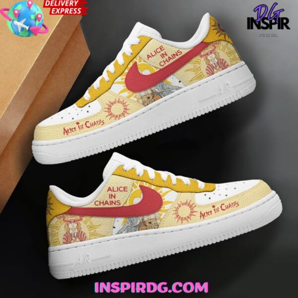Tubopro Alice In Chains Air Low-Top Sneakers Shoes For Men And Women - Image 2