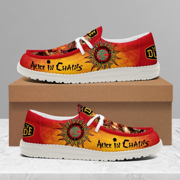 Tubopro Alice In Chains Personalized Hey Dude Shoes For Men And Women - Image 3