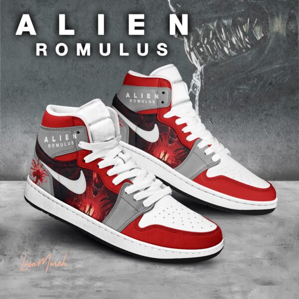 Tubopro Alien Romulus AJ1 High Sneakers Shoes For Men And Women - Image 3