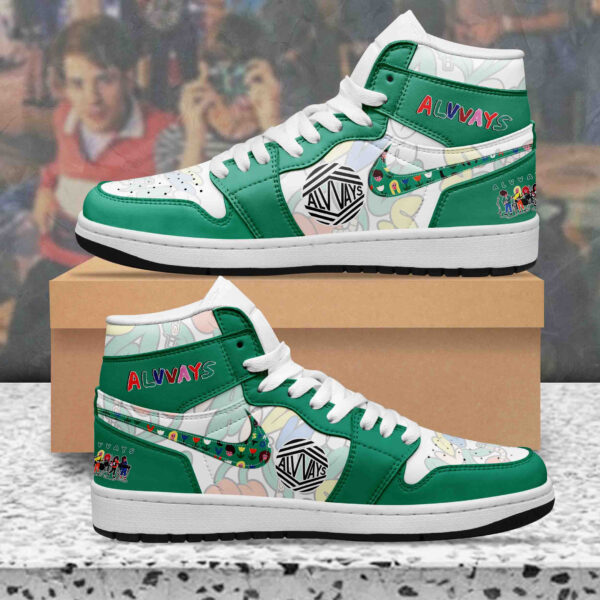 Tubopro Alvvays AJ1 High Sneakers Shoes For Men And Women - Image 2
