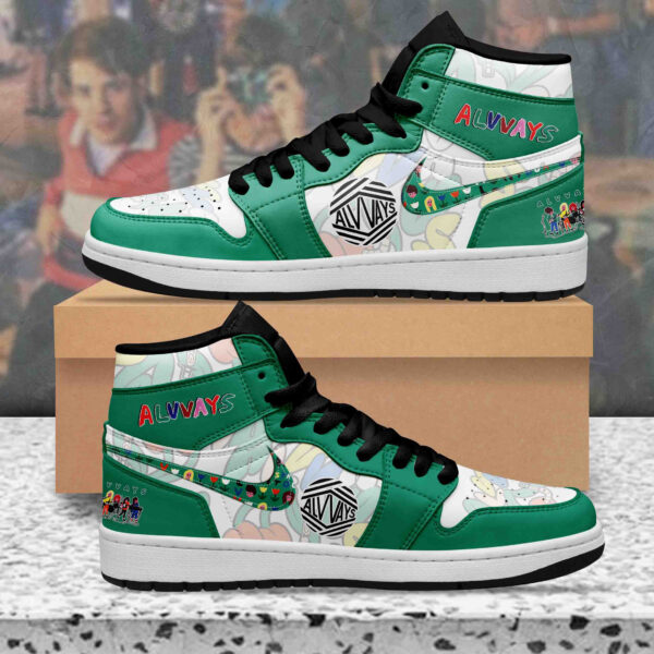 Tubopro Alvvays AJ1 High Sneakers Shoes For Men And Women - Image 2