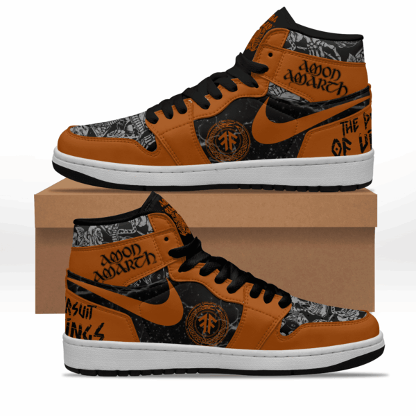 Tubopro Amon Amarth AJ1 High Sneakers Shoes For Men And Women