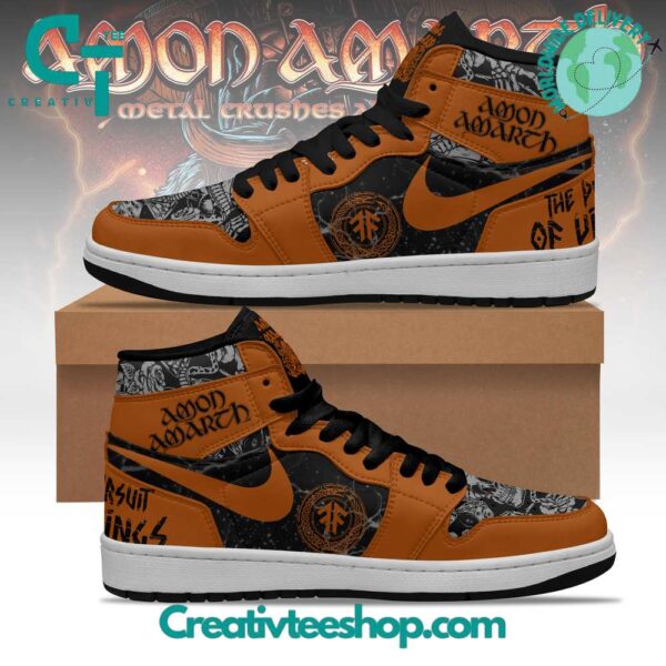 Tubopro Amon Amarth AJ1 High Sneakers Shoes For Men And Women