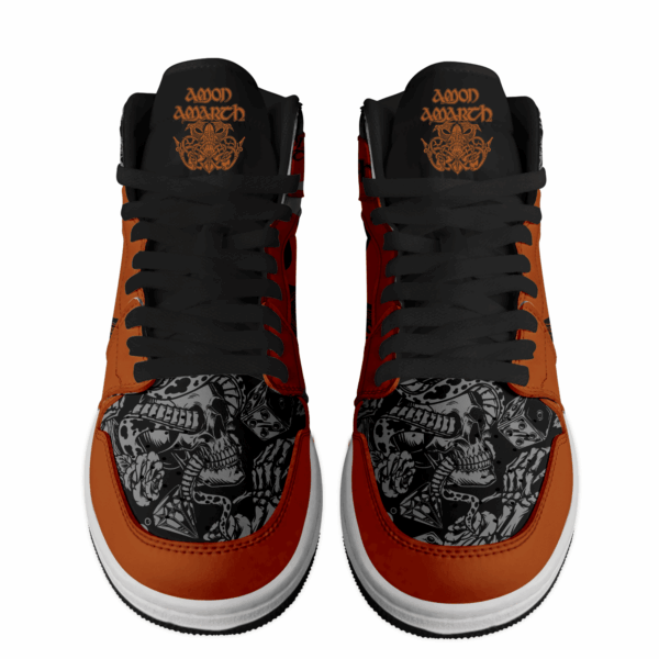 Tubopro Amon Amarth AJ1 High Sneakers Shoes For Men And Women - Image 3