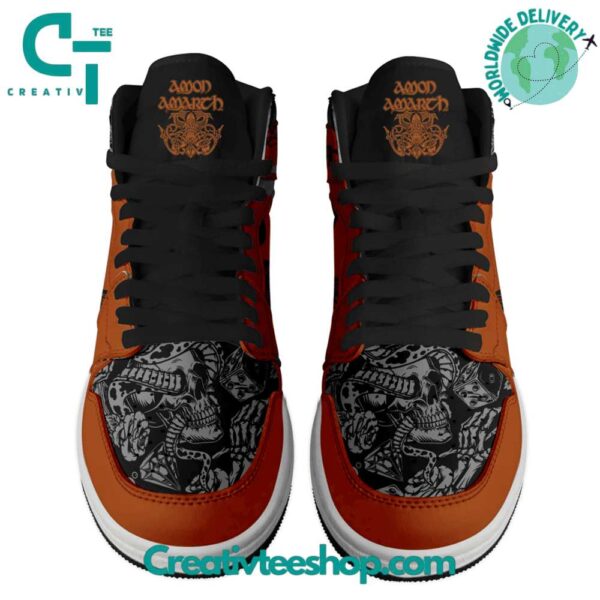Tubopro Amon Amarth AJ1 High Sneakers Shoes For Men And Women - Image 3