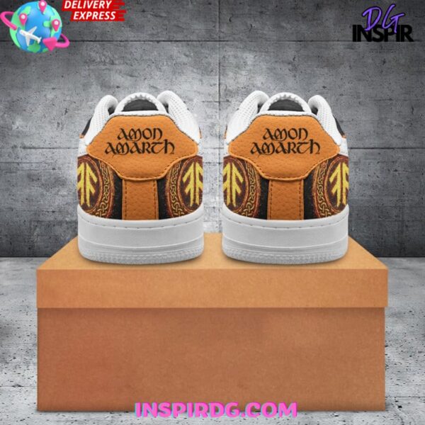 Tubopro Amon Amarth Vikings Air Low-Top Sneakers Shoes For Men And Women - Image 3