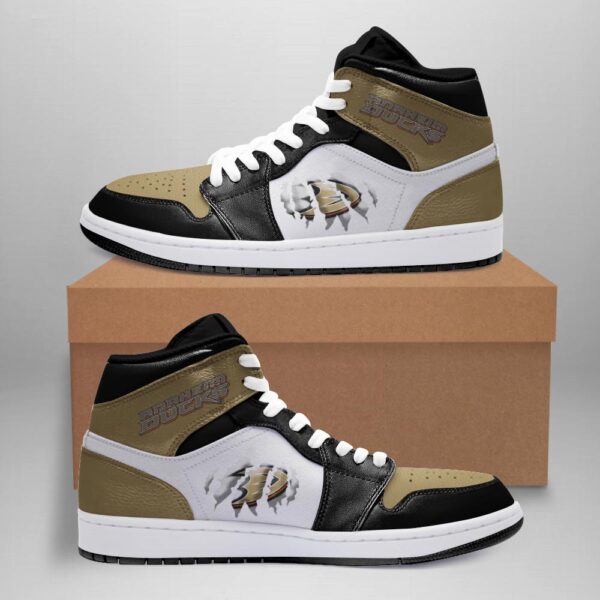Tubopro Anaheim Ducks AJ1 High Sneakers Shoes For Men And Women