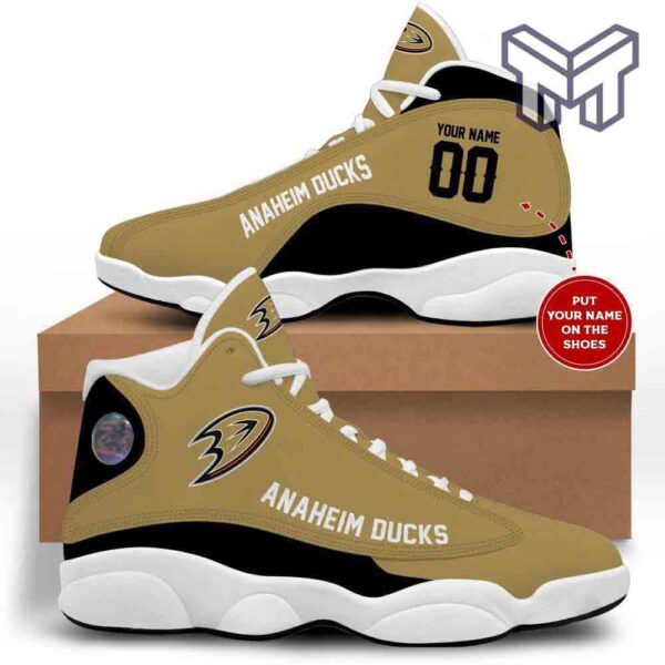 Tubopro Anaheim Ducks AJ13 Sneakers Shoes For Men And Women