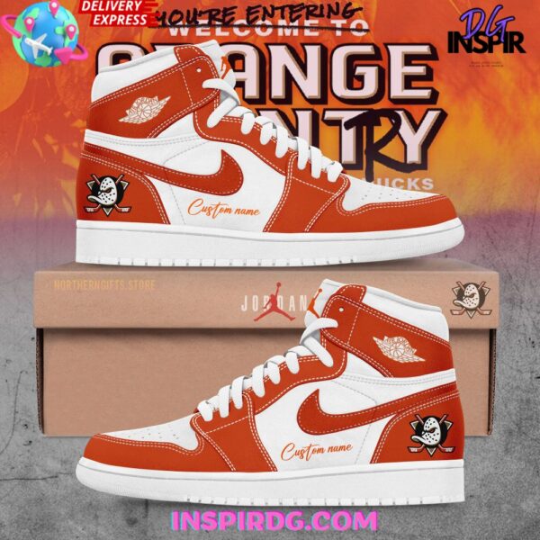 Tubopro Anaheim Ducks High Sneakers Shoes For Men And Women
