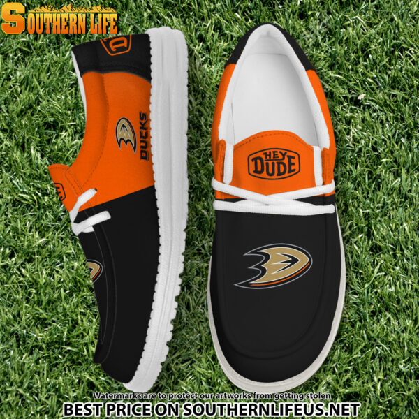 Tubopro Anaheim Ducks Personalized Hey Dude Shoes For Men And Women