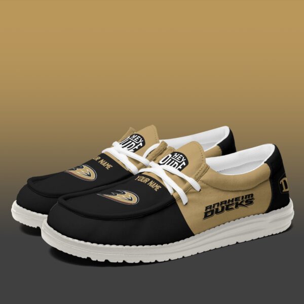 Tubopro Anaheim Ducks Personalized Hey Dude Shoes For Men And Women - Image 3
