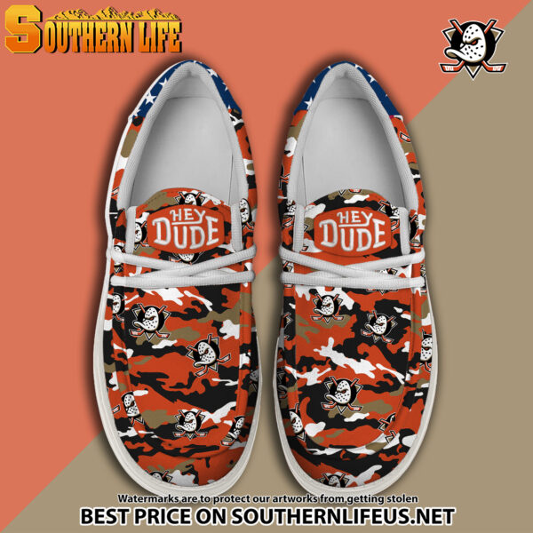 Tubopro Anaheim Ducks Personalized Hey Dude Shoes For Men And Women